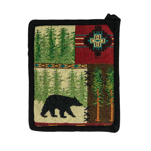 Rustic Bear Pot Holder by Kinara Fine Weavings
