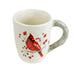 Birch Cardinal Mug by Transpac Imports