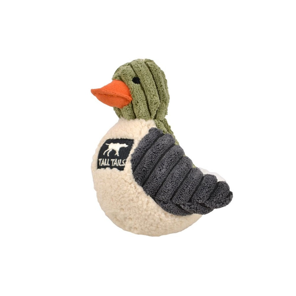 Sage and Cream Duck Toy with Squeaker by Tall Tails