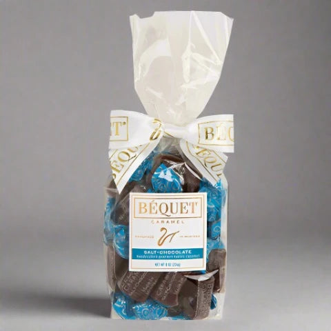 Caramels Gift Bag - 8 oz by Bequet Confections (4 Flavors)