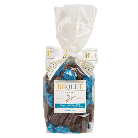 Caramels Gift Bag - 8 oz by Bequet Confections (4 Flavors)