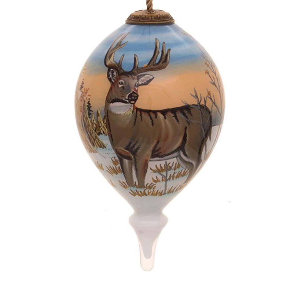 Whitetail Deer Christmas Ornament by Sam Timm from Inner Beauty