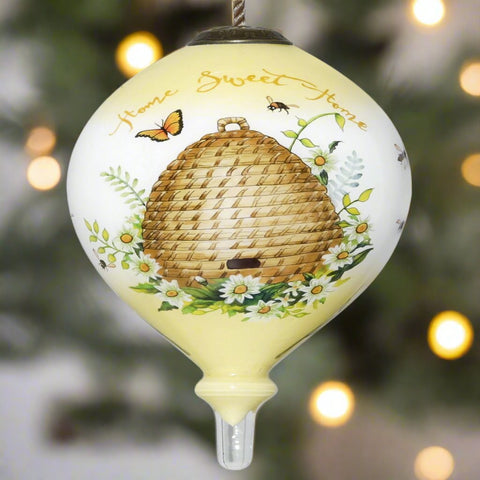 Santa Clough Home Sweet Home Ornament by Inner Beauty
