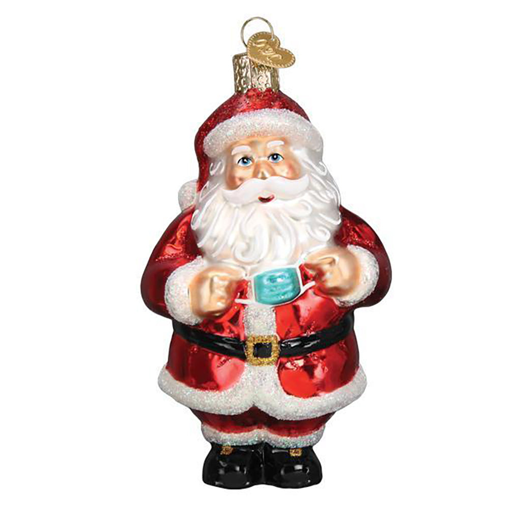 Santa Revealed Ornament by Old World Christmas