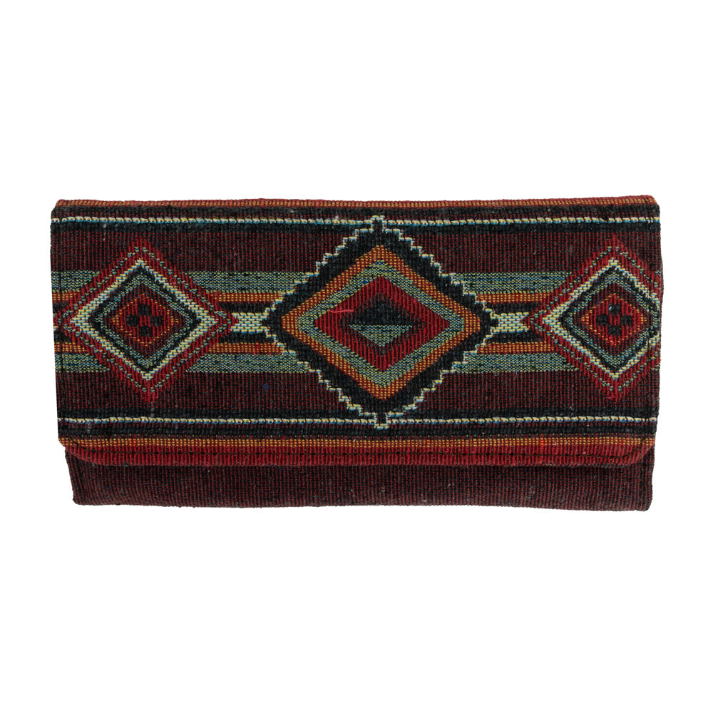 The Scottsdale Wallet by Kinara Fine Weaving is not only durable, but super stylish! 