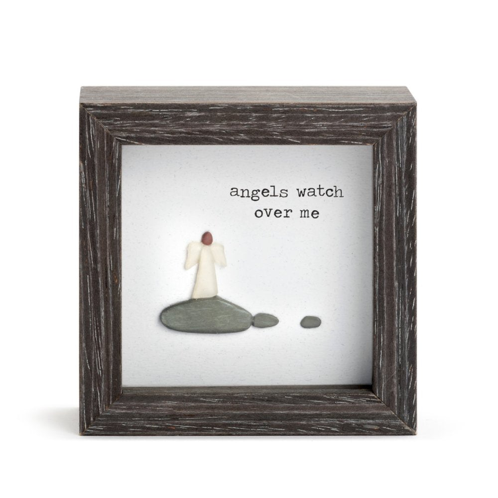 Sharon Nowlan Angels Watch Over Me Shadow Box by Demdaco