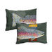 Shelle Lindholm Rainbow Trout Pillow by Meissenburg Designs at Montana Gift Corral