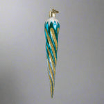 Blue Shimmering Icicle Christmas Ornament by Old World Christmas at Montana Gift Corral