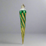 Green Shimmering Icicle Christmas Ornament by Old World Christmas at Montana Gift Corral