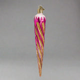 Pink Shimmering Icicle Christmas Ornament by Old World Christmas at Montana Gift Corral