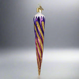Purple Shimmering Icicle Christmas Ornament by Old World Christmas at Montana Gift Corral
