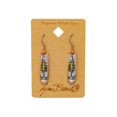 The Single Tree Earrings by Lynn Bean are a great option for that person that loves a simple earring!