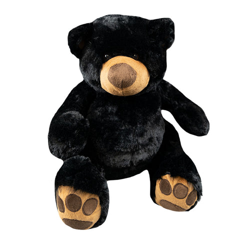 Sitting Pawee Black Bear by Wishpets