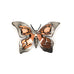 Small Copper Monarch Butterfly by H&K Studios