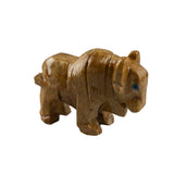Small Soapstone Buffalo by Western Woods Distributing