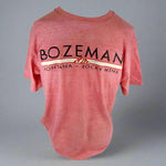Snow Red Thin as a Rail Mountain Bozeman Montana T-Shirt  