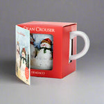 The Dean Crouser Snowmen Winter Scene Mug and Card Set by Demdaco not only includes a cute 12 oz mug with some adorable snowmen on it, but the box it comes in also includes a sentimental card wishing the recipient a Happy Holidays!