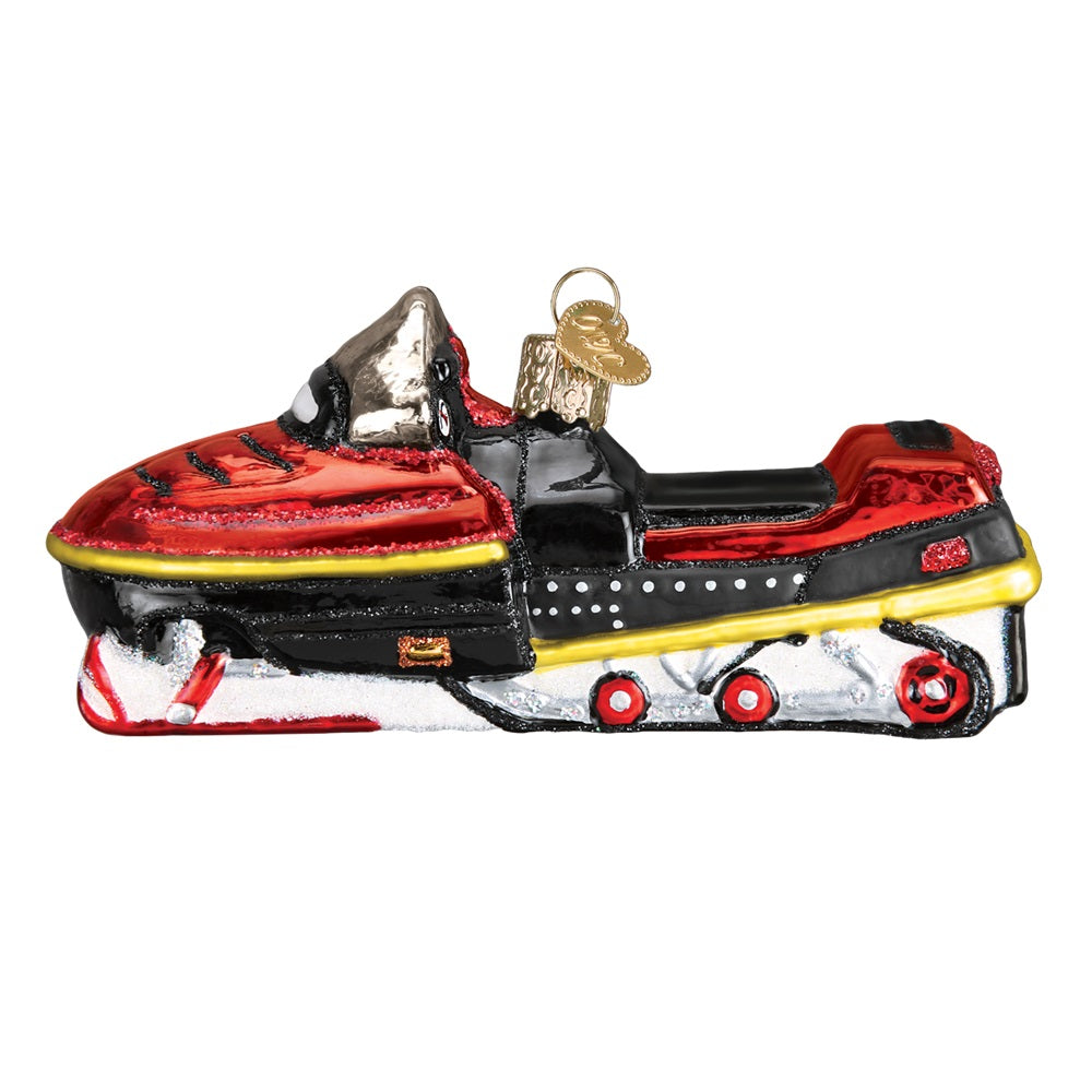 Snowmobile Christmas Ornament by Old World Christmas at Montana Gift Corral