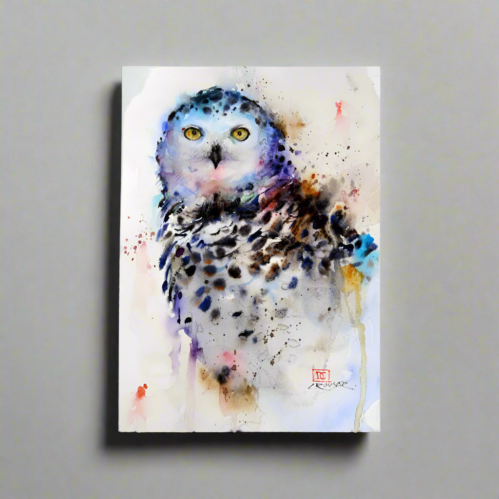Dean Crouser Snowy Owl Greeting Card