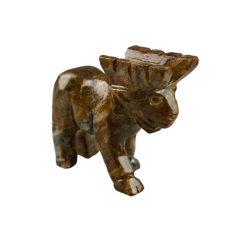 Soapstone Moose by Western Woods Distributing