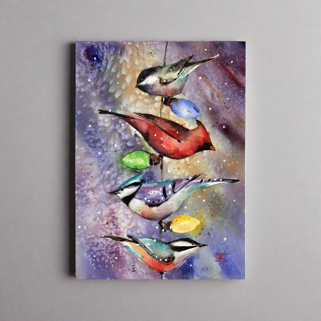 Dean Crouser Songbirds and Light Greeting Card