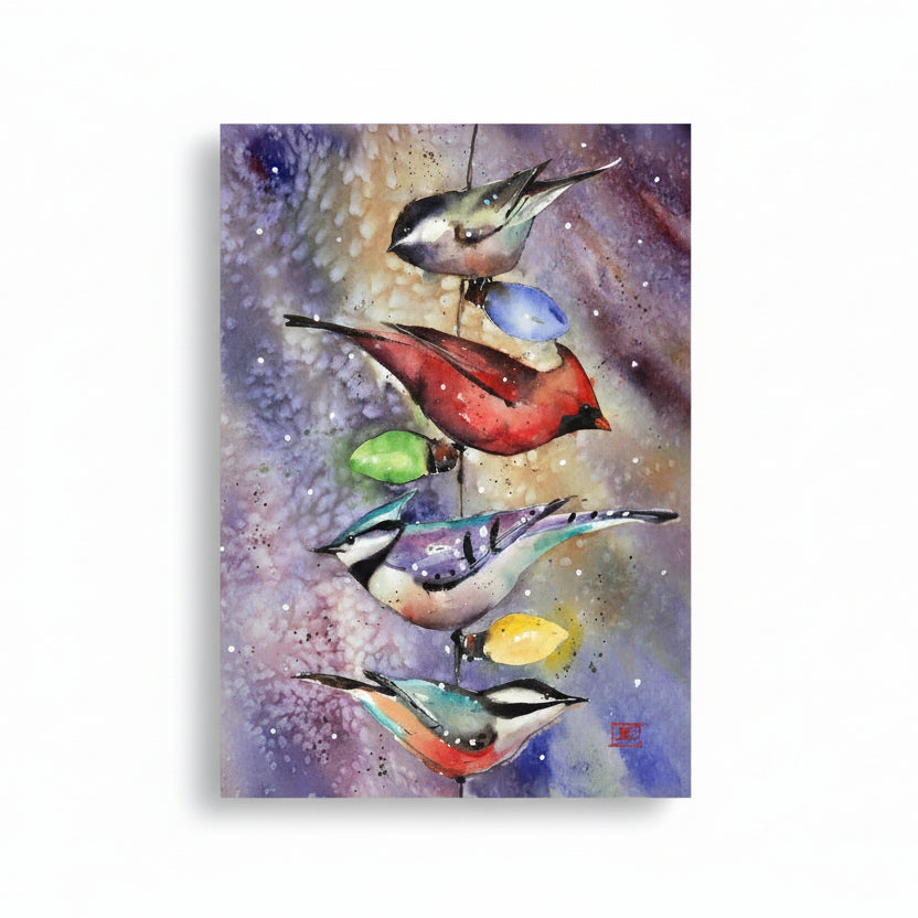 Dean Crouser Songbirds and Light Greeting Card