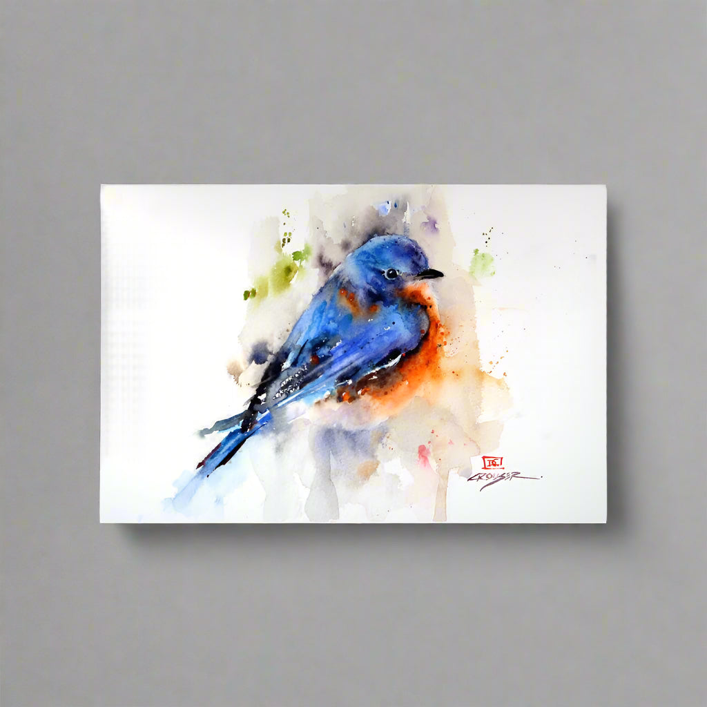 Dean Crouser Springtime Bluebird Greeting Card