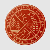 Looking for a great graphic sticker that would be great for the car? Check out the Spurlock Sun Moose Mountains Sticker by Blue 84 Stickers as it makes a great sticker for the bumper!