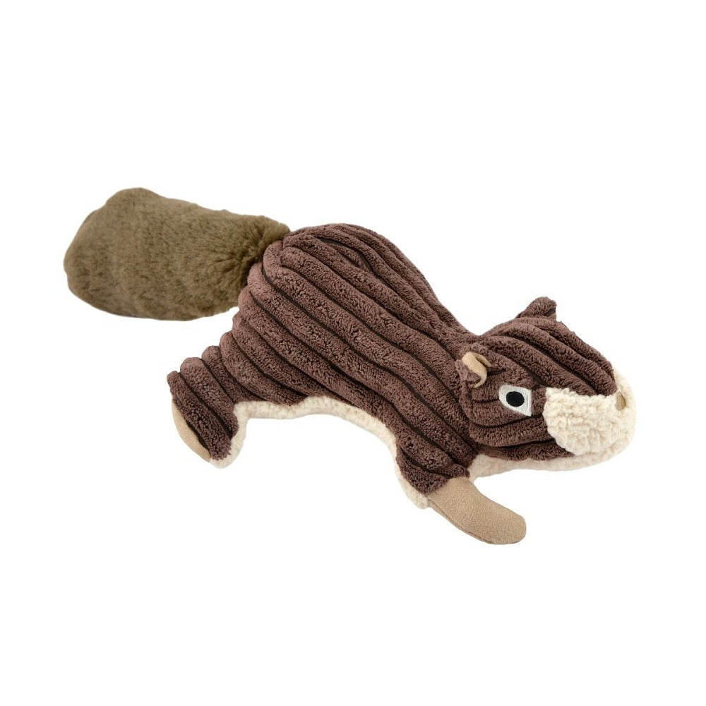 Squirrel Plush Squeaker Toy by Tall Tails