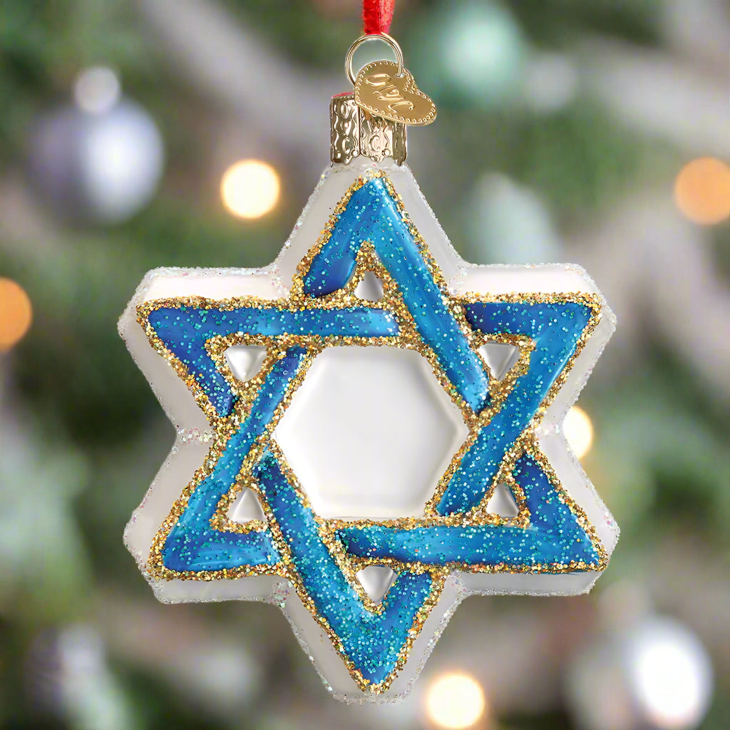 Star of David Ornament by Old World Christmas at Montana Gift Corral