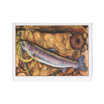 Steelhead Catch Card by Lynn Bean