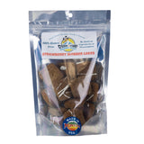 The Strawberry Slobber Cakes by Doggie Style Gourmet Treats are made with all natural ingredients that you could find right in your kitchen!
