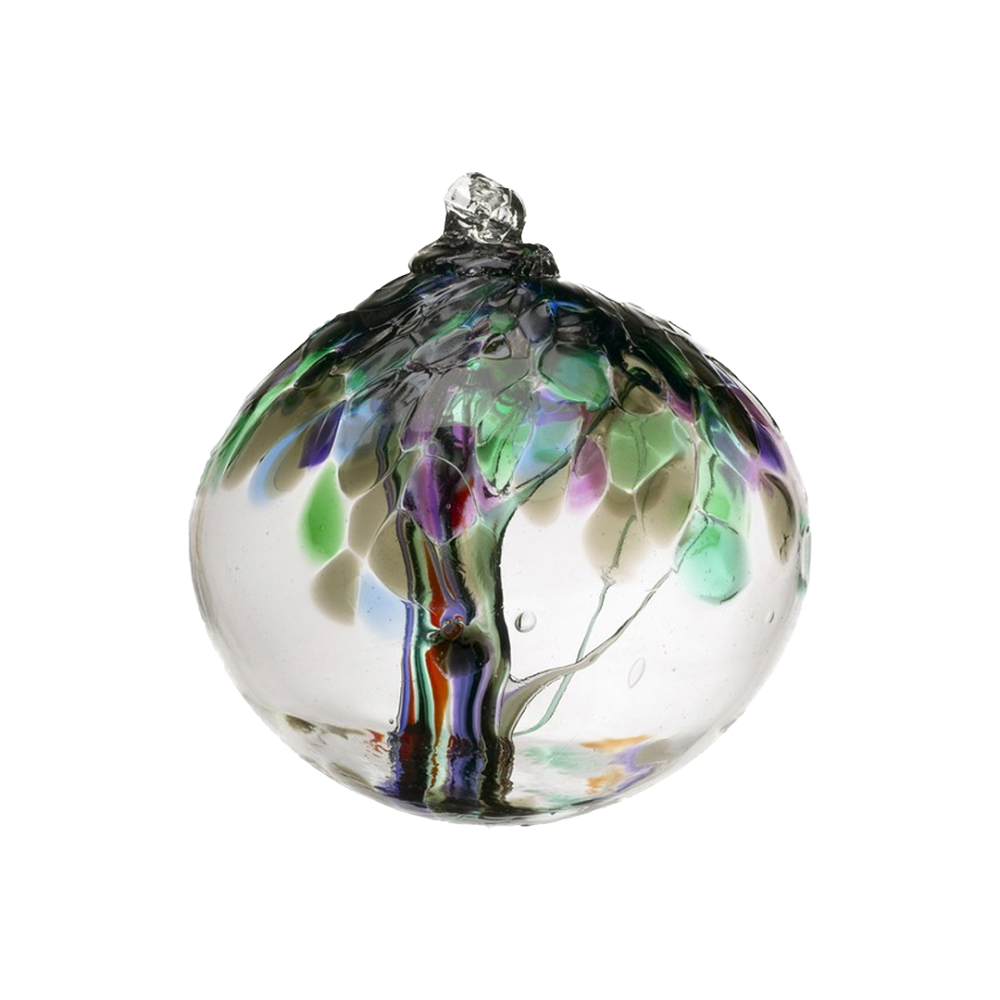Strength Tree of Enchantment Ball by Kitras Art Glass