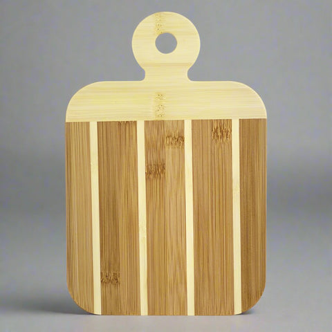 Whether it's time for a party or simply lunchtime picnic, the Striped Paddle Board by Totally Bamboo is the perfect choice for something not overly large and gaudy. 