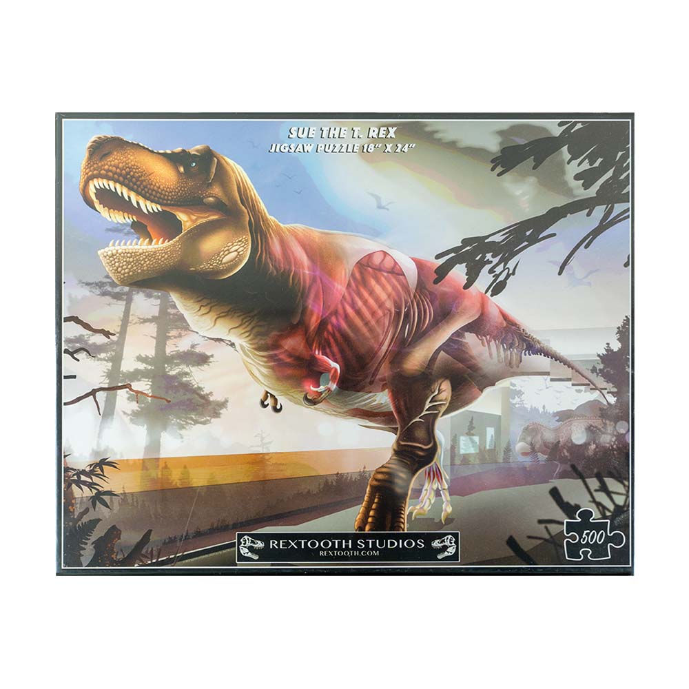 Sue the T-Rex Jigasw Puzzle by Rextooth Studios