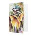 Dean Crouser Sunny Day Chickadee Bird Watercolor Greeting Card by Dean Crouser