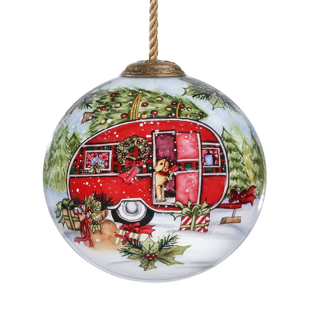 The Susan Winget Home for the Holidays Christmas Ornament by Inner Beauty is a great gift if you can't make it home to tell the ones you love that you are still thinking of them!
