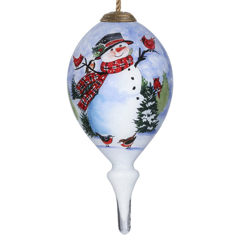 The Susan Winget Memories of Christmas Snowman Ornament by Inner Beauty will send you back to that whimsical Christmas moment, which may bring a tear to your eye! 