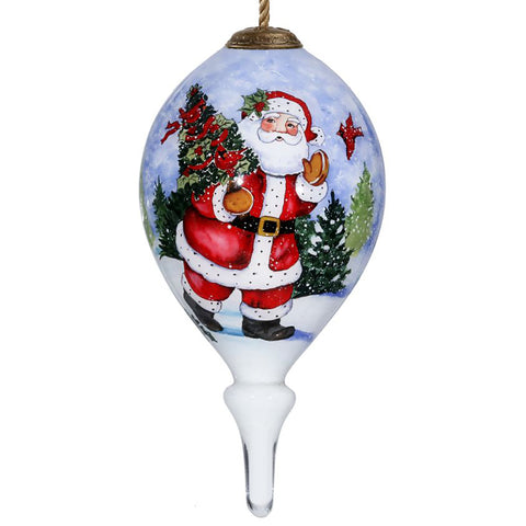 Susan Winget Memories of Christmas Santa Ornament by Inner Beauty