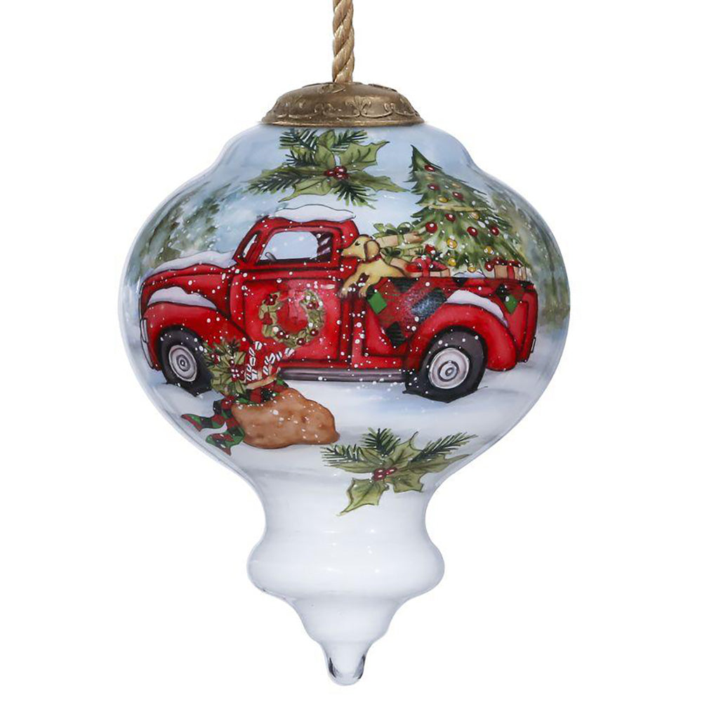 Susan Winget There's No Place Like Home at Christmas Ornament by Inner Beauty