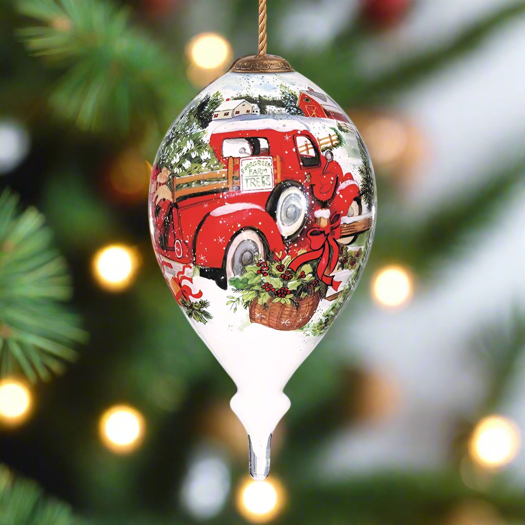 Susan Winget At the Christmas Tree Farm Ornament 