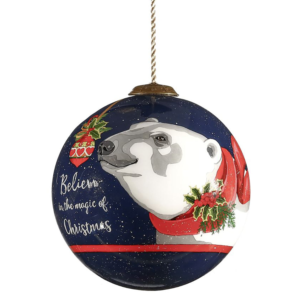 Suzanne Nicoll Believe in the Magic of Christmas Ornament by Inner Beauty
