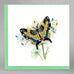 Insect Square Greeting Card by Quilling Card (9 Designs)