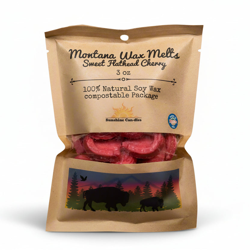 That is why wax melts are the perfect thing for you! Not only can you leave a wax melter unsupervised, but you receive a better scent with the Montana Wax Melts by Sunshine Can-dles!