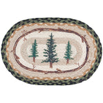 Oval Mini Swatch Trivet Rug by Capitol Earth Rugs (Tall Timbers)
