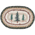Oval Mini Swatch Trivet Rug by Capitol Earth Rugs (Tall Timbers)
