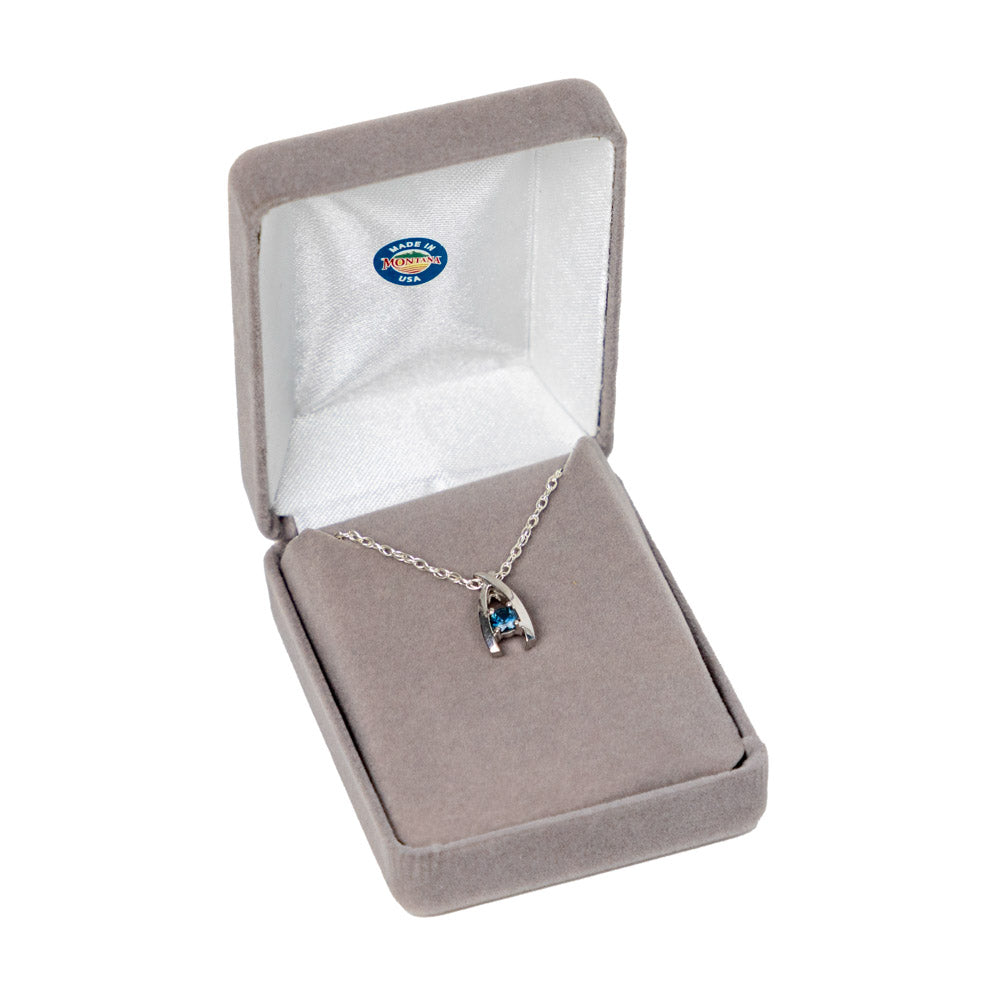 Teepee Montana Sapphire Necklace