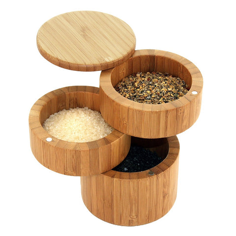 3 Tier Salt Box by Totally Bamboo