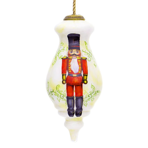 The Tim Coffey Nutcracker Ornament by Inner Beauty allows you to live your own Christmas fantasy, without having to worry about the Rat King! 