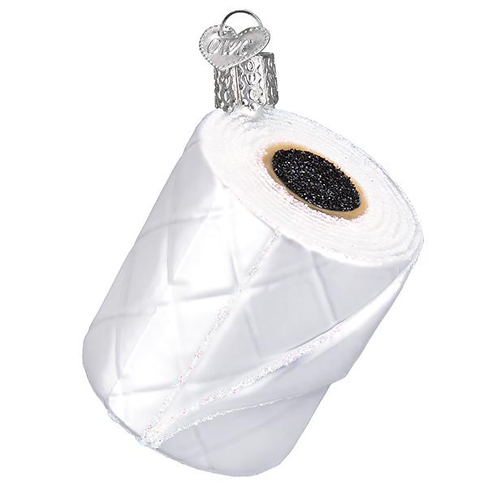 Toilet Paper Ornament by Old World Christmas